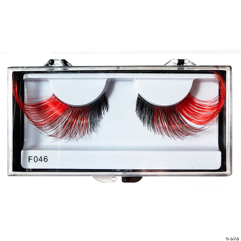 Eyelash Flare – Red/Black