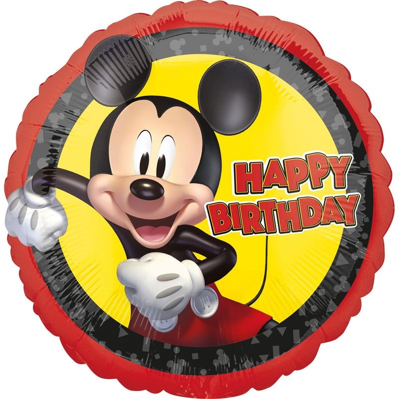 Geburtstags Folien Ballon Micky Maus Forever