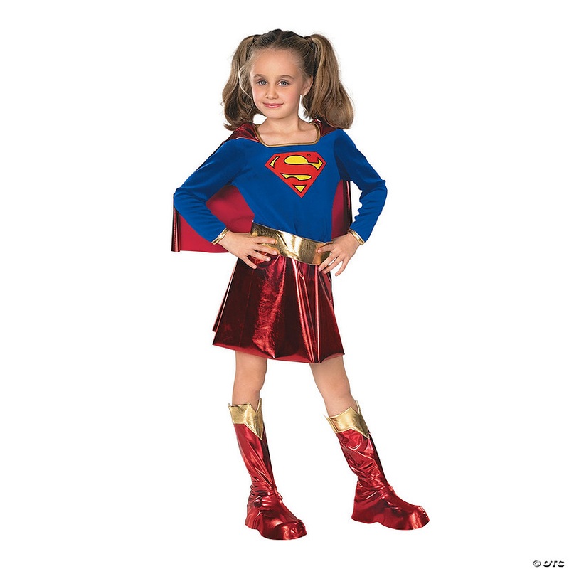 Girl’s Deluxe Supergirl Costume