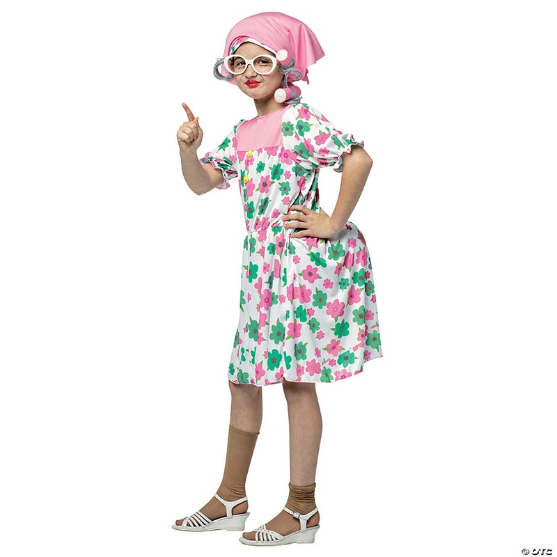 Girl’s Granny Costume|G4TO6|G7TO10