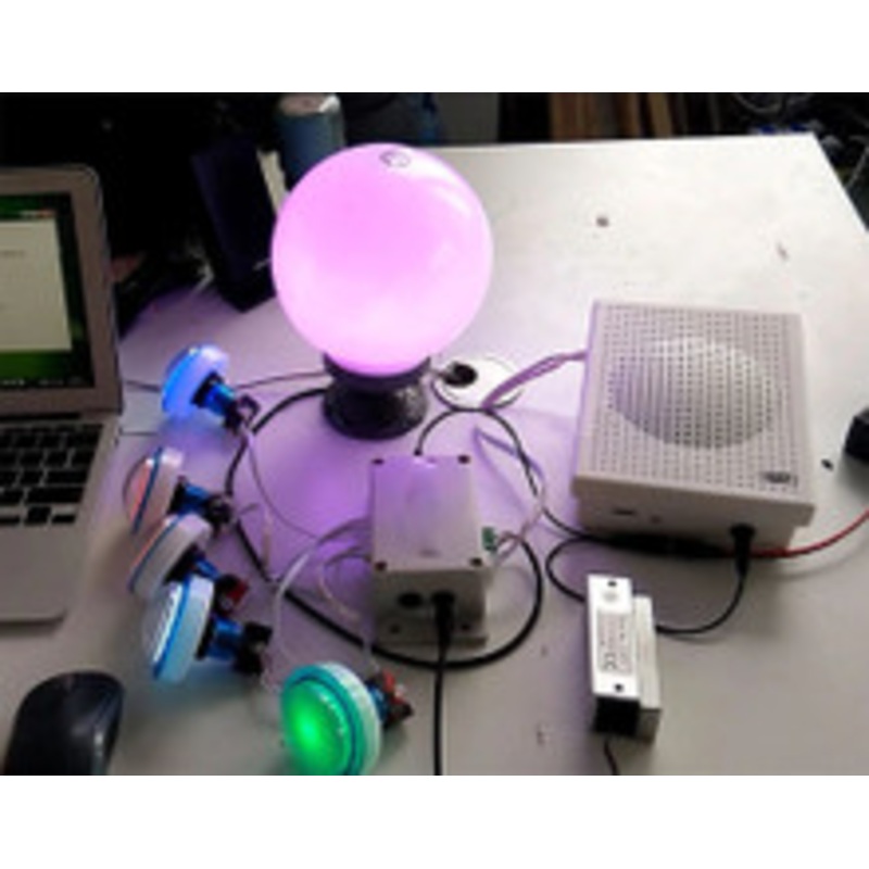 LED Globe Parallel Sphere