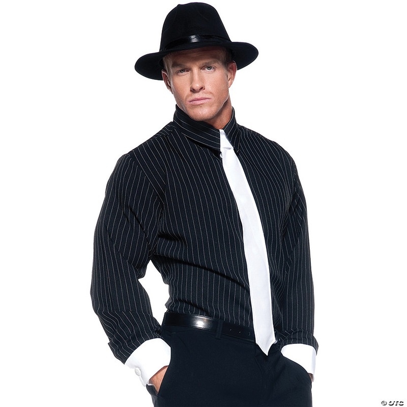 Men’s Gangster Striped Shirt