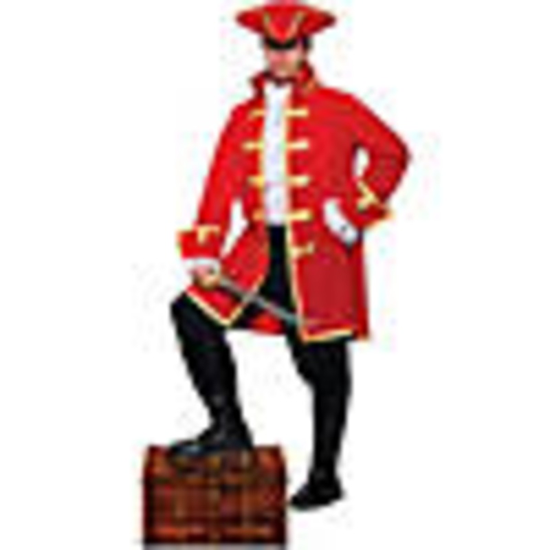 Men’s Pirate Captain Costume – Standard