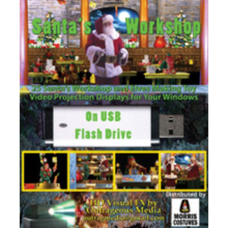 SANTA’S WORKSHOP DIGITAL DECOR