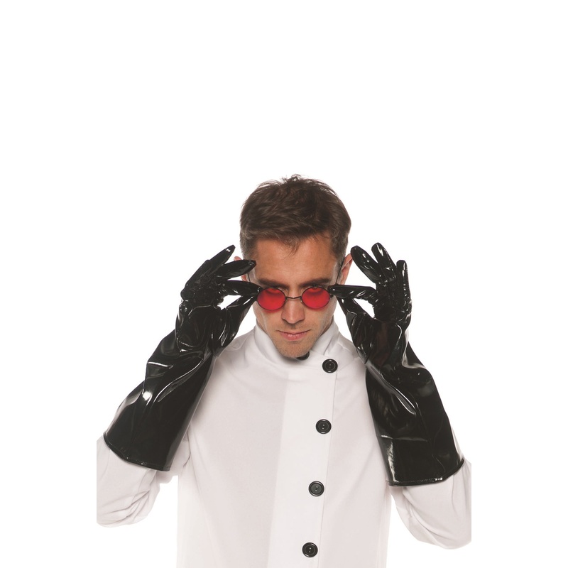 Vinyl Gloves Black One Size|One Size