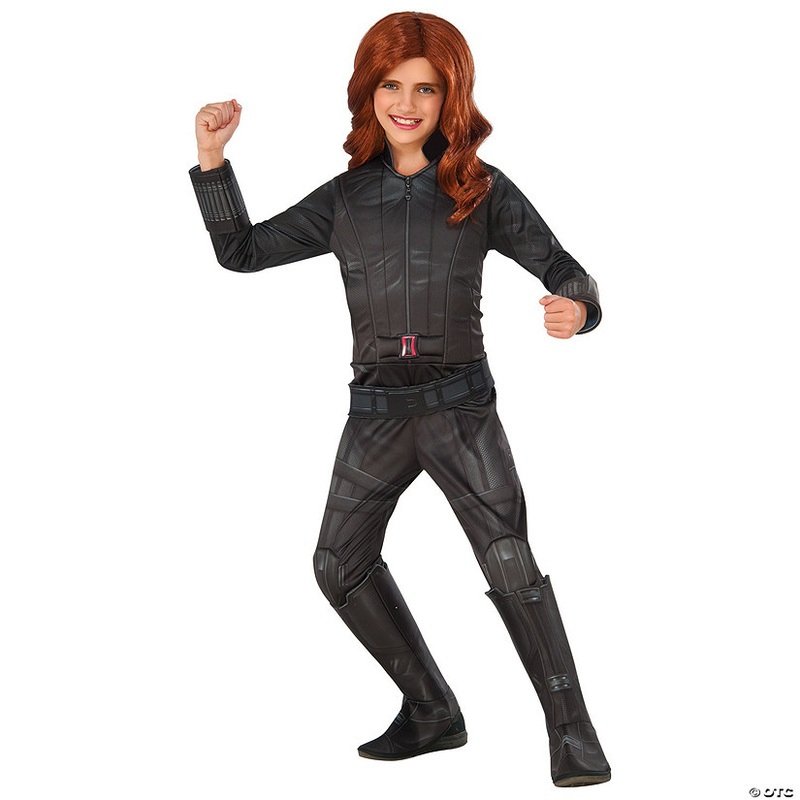 Girl’s Deluxe Black Widow Costume