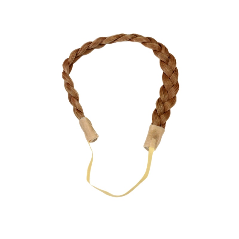 Hair Piece Hairband Circlet Alice band braided braid dark blonde YZF-3080-18