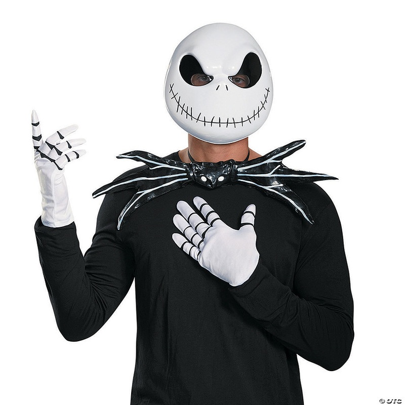 Men’s Nightmare Before Christmas Jack Skellington Costume Kit