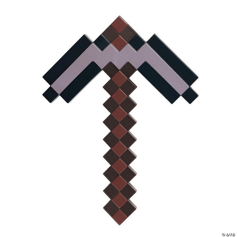 Minecraft Netherite Pickaxe Costume Accessory