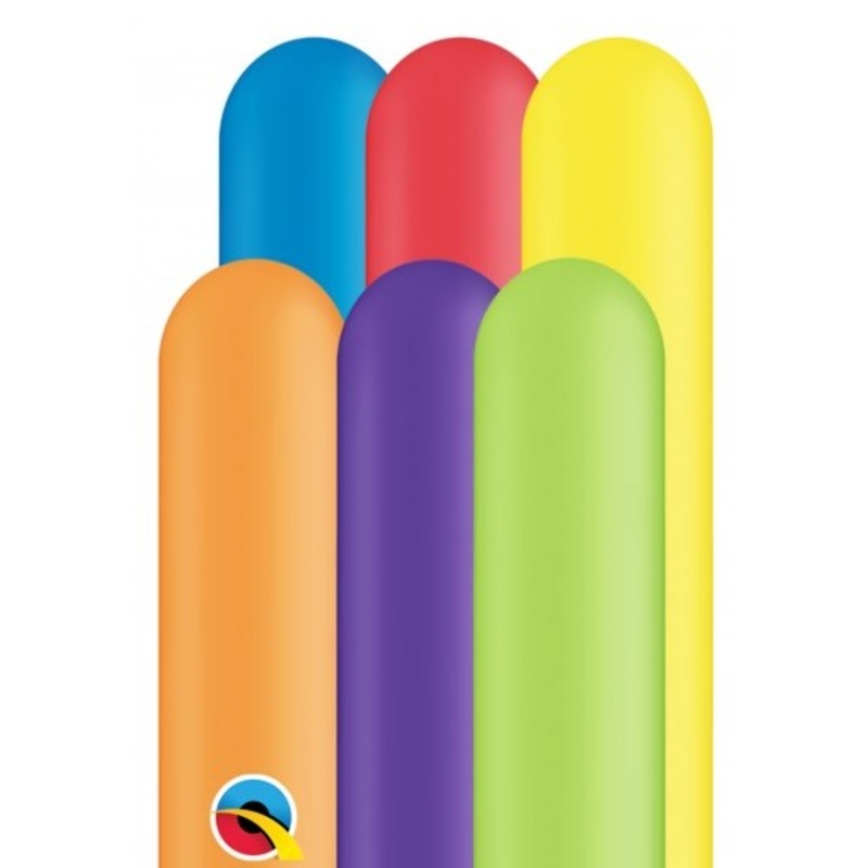 100 modeling balloons 260Q colored 1.5m