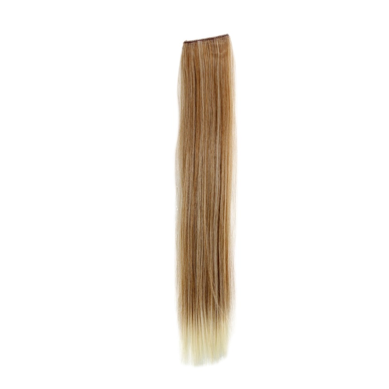 2 clips extension strand straight 45 cm blonde mix YZF-P2S18-27T613