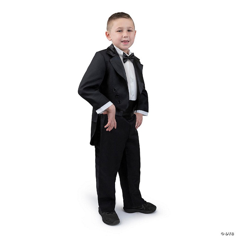 Black Tuxedo Costume – Kids T2