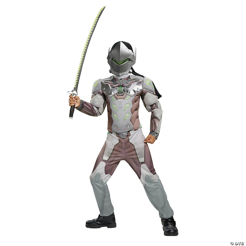 Boy’s Overwatch Genji Classic Muscle Costume