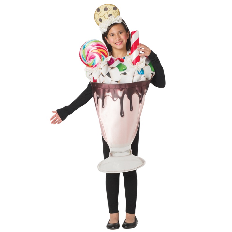 Milkshake Child Costume 7-10|7-10
