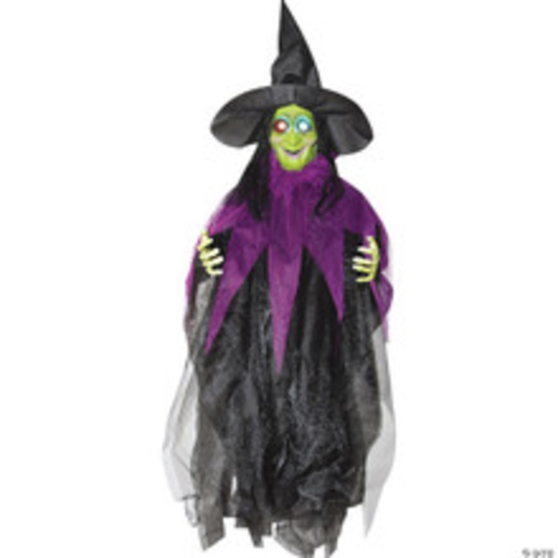 Witch W Glowing Eyes