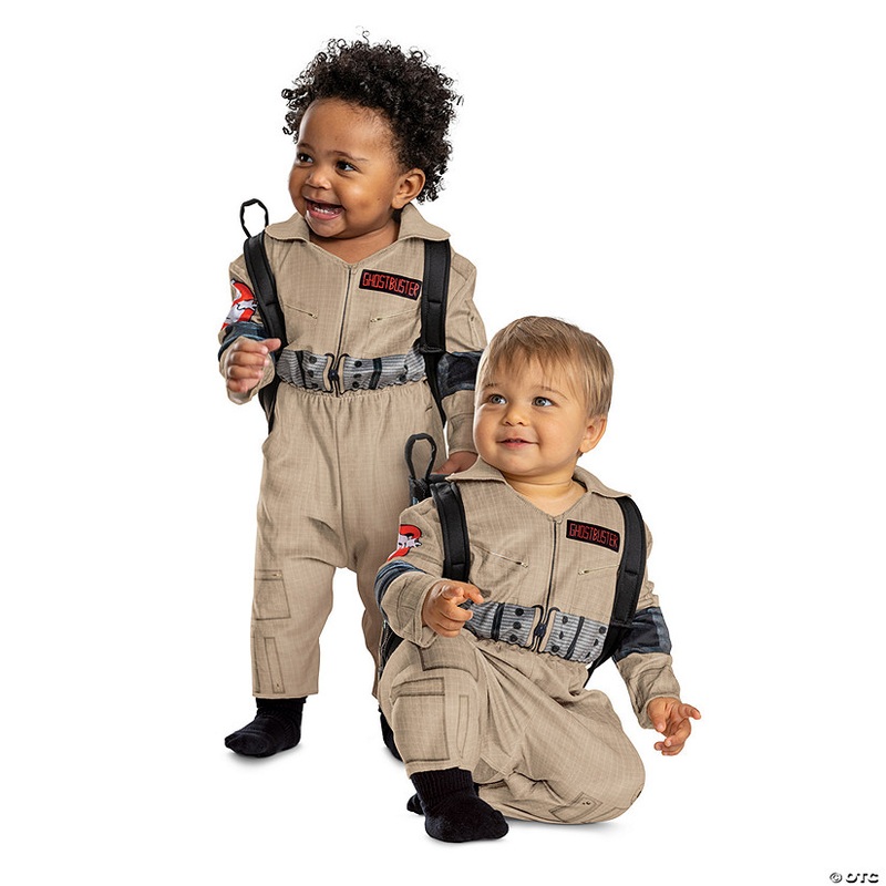 Baby Ghostbusters: Frozen Empire Posh Flight Suit Costume – XS 12-18 Months
