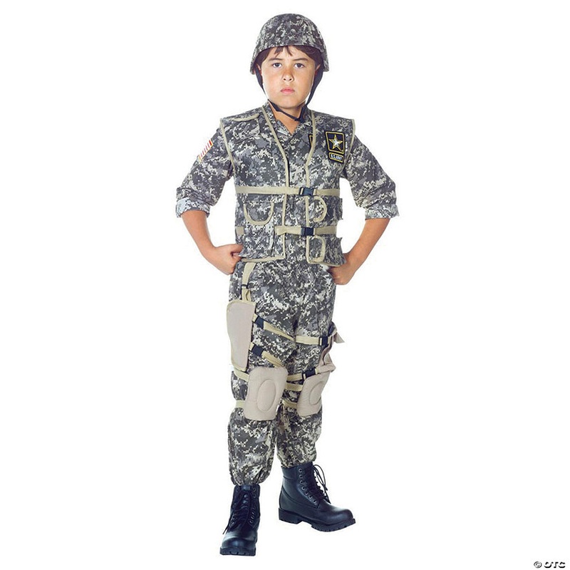 Boy’s US Army Ranger Costume|B10TO12|B8TO10|B4TO6