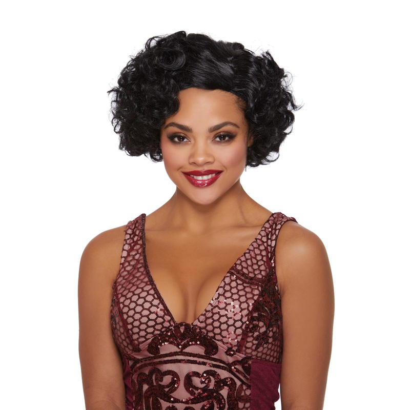 Flapper Wig (Black) Standard|Standard