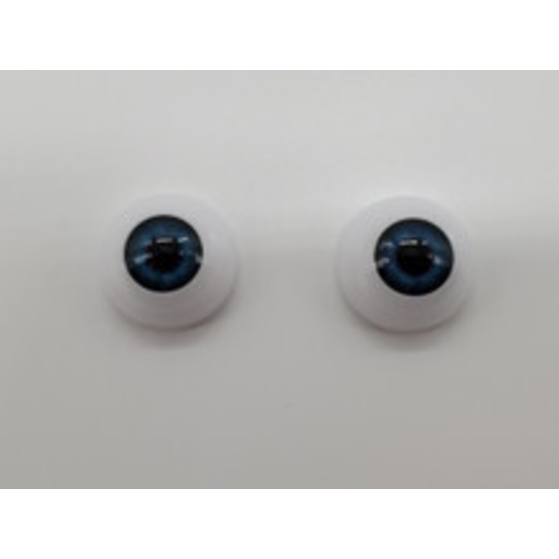 Pair of Blue Eyes- 2.5 cm- Replacement Eyeballs