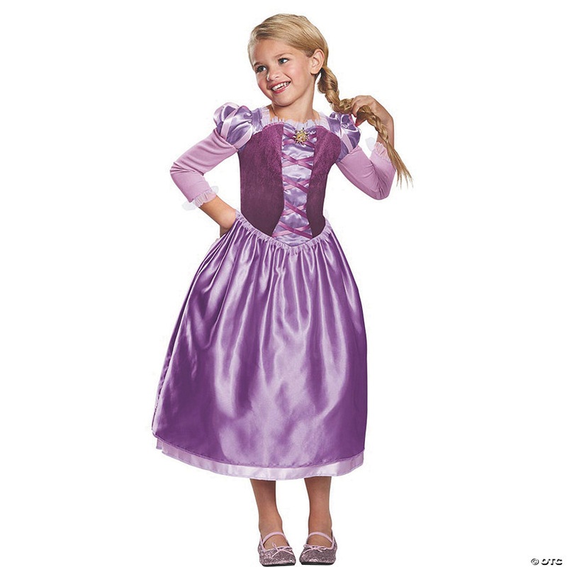 Girl’s Classic Disney’s Tangled Rapunzel Day Dress Costume
