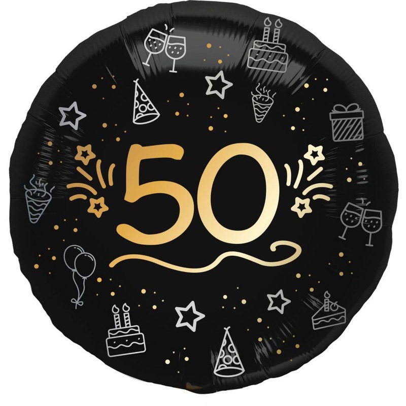 50th Glam Foil Balloon