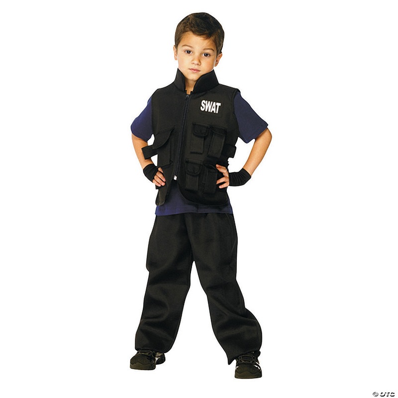 Boy’s SWAT Costume|B7TO10|B4TO6