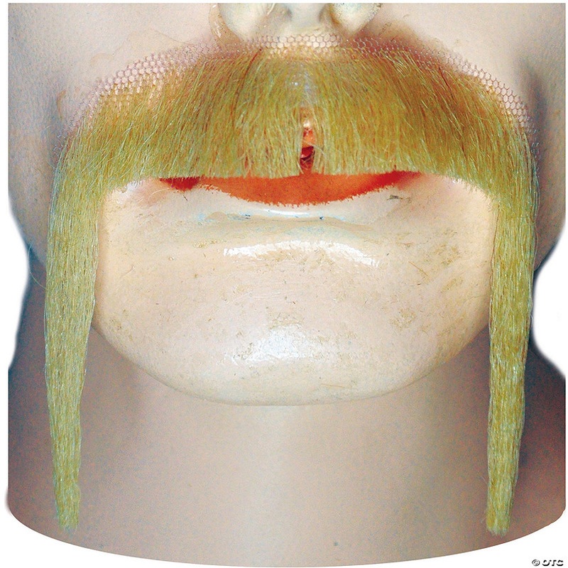 Men’s Human Hair Fu Manchu Mustache