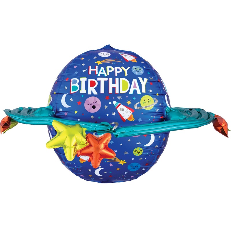 Space travel foil balloon 78cm