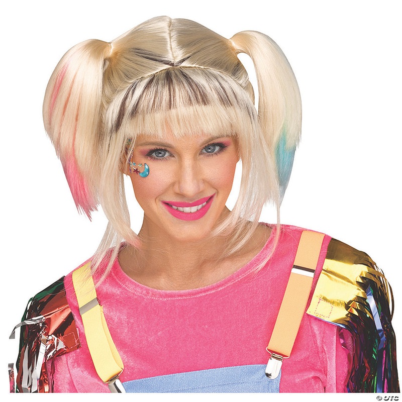 Women’s Blonde Rascal Roller Derby Wig