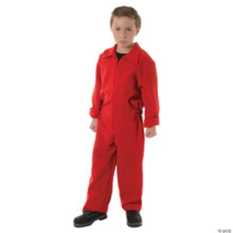 CH BOILER SUIT RED SM 4-6