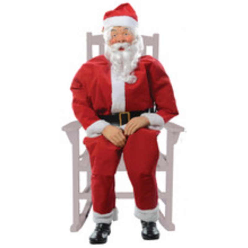ROCKING CHAIR SANTA BOXED