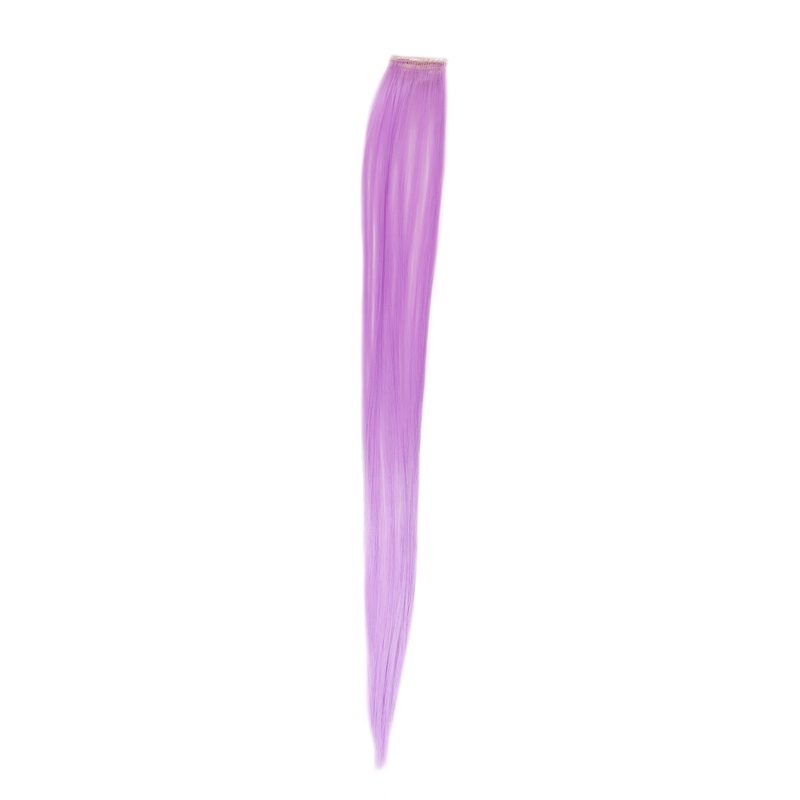 1 Clip-In Extension Strand Straight 45 cm Light Purple YZF-P1S18-TF2403A
