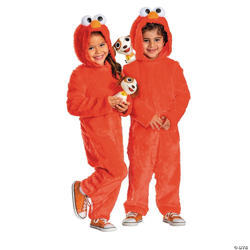 Toddler Classic Sesame Street Elmo with Tango Jumpsuit Costume