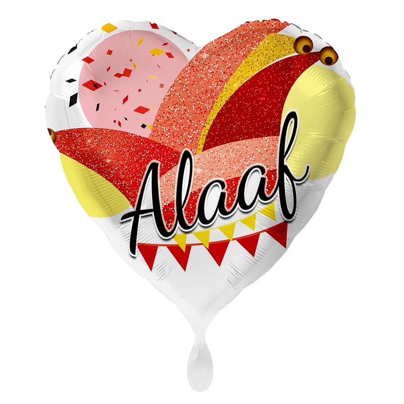 Alaaf Carnival heart balloon 45cm