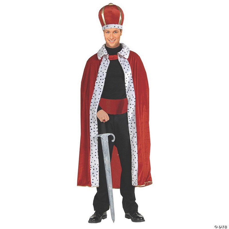 Men’s Robe and Crown King Costume