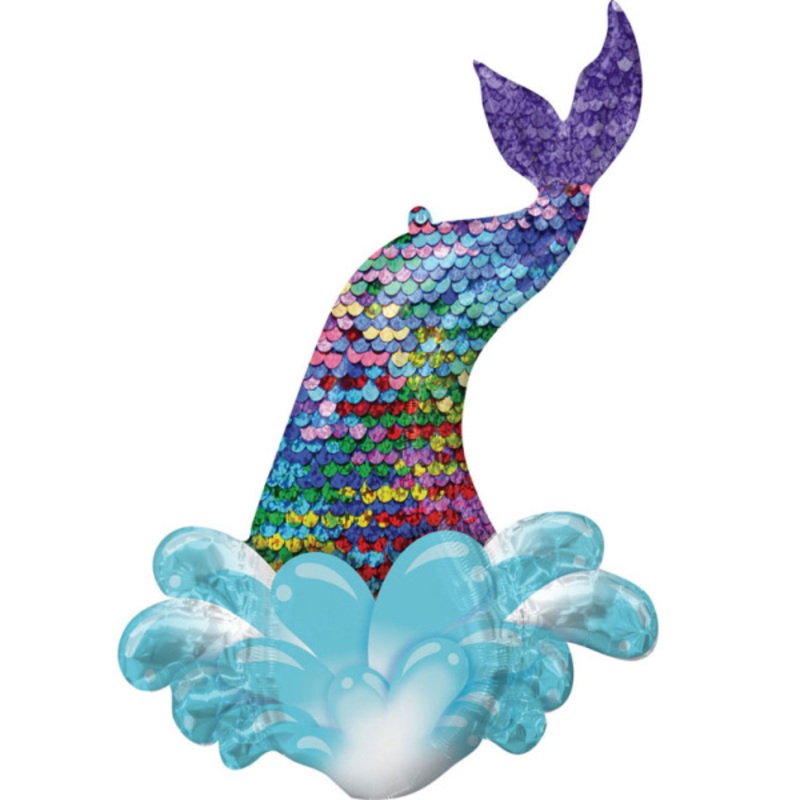Rainbow Mermaid foil balloon 99cm