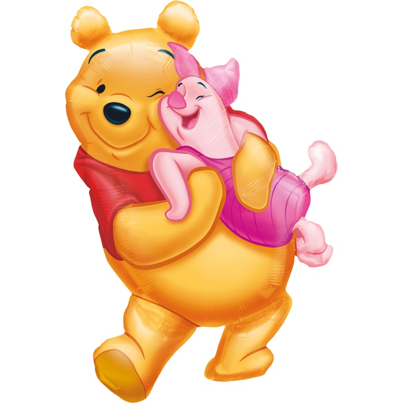 Winnie the Pooh & Piglet Foil Balloon