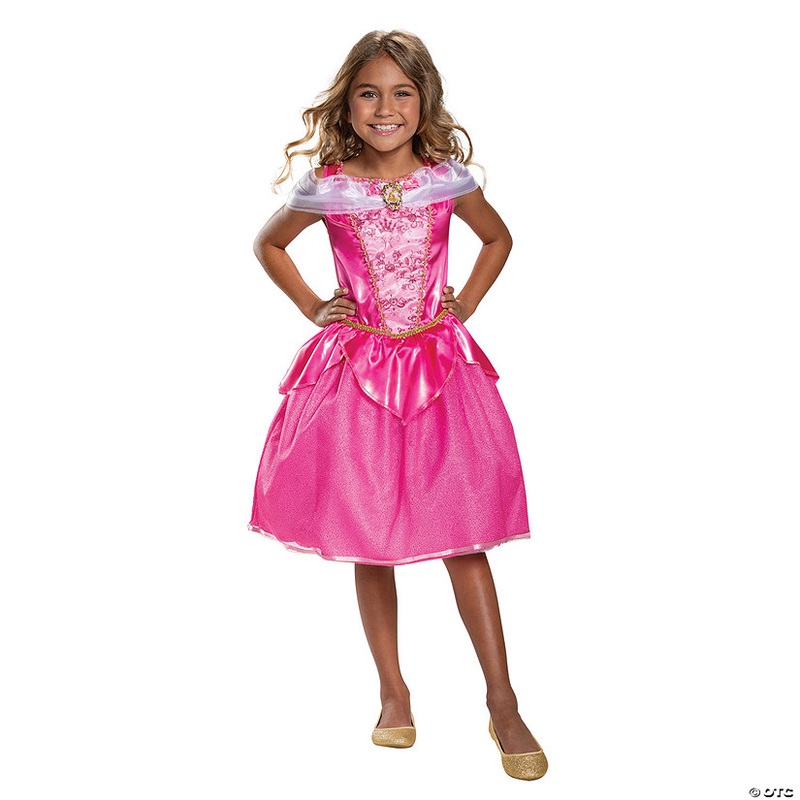 Girl’s Classic Disney’s Sleeping Beauty Aurora Costume