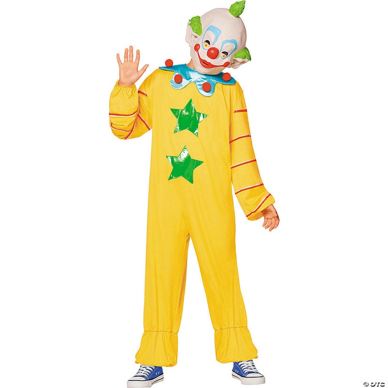 Kids Killer Klowns from Outer Space Shorty Jumpsuit Costume
