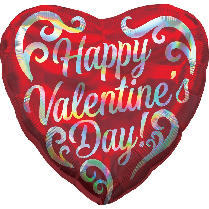 Valentine’s Day sweetheart heart balloon 43cm