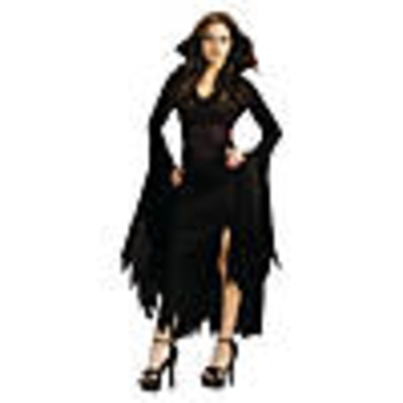 Womens Gothic Vamp Costume|SMALL