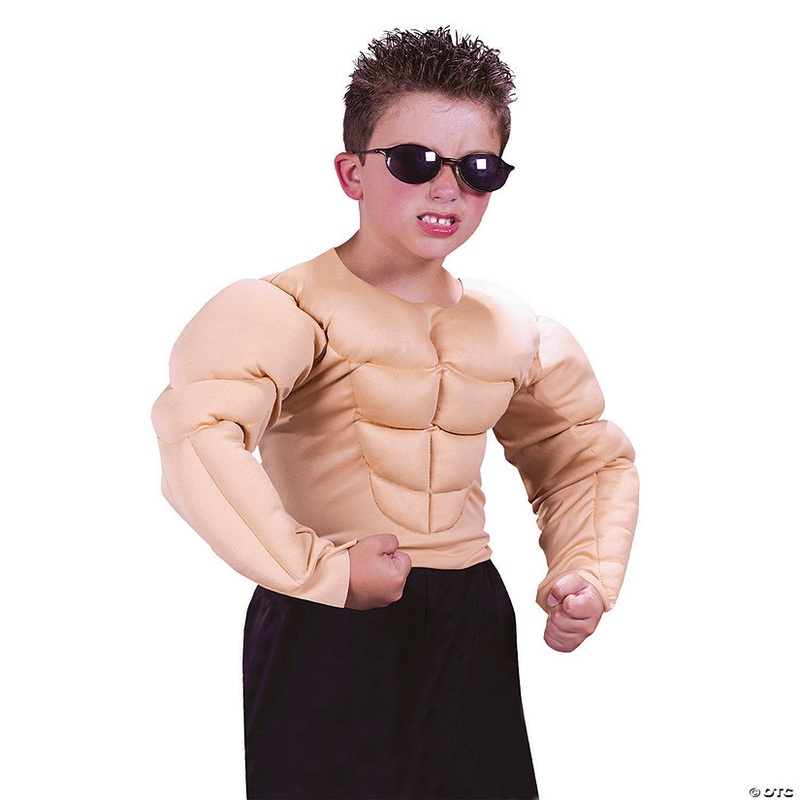 Boy’s Muscle Shirt Costume|B12TO14|B4TO6