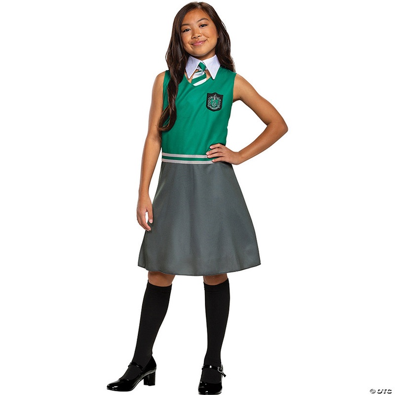 Girl’s Classic Harry Potter Slytherin Dress Costume
