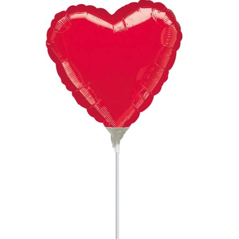 Heart rod balloon Harmony 23cm