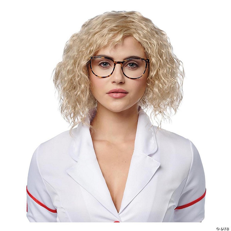 Nutty Nurse Adult Costume Wig