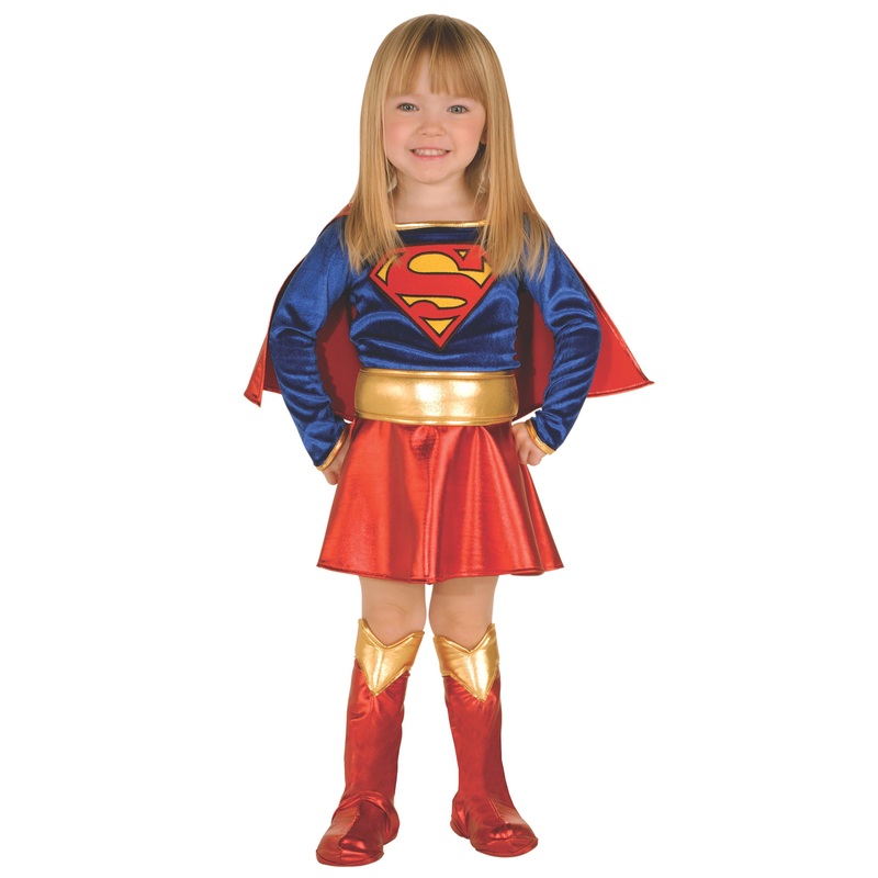 Superman Supergirl Toddler Costume Toddler (2T)