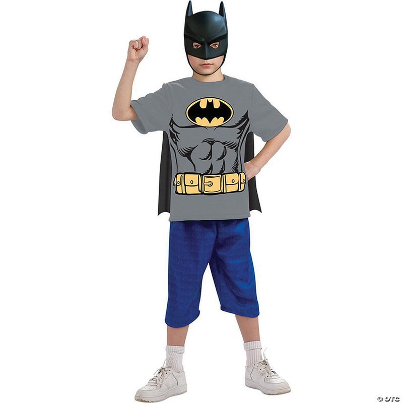 Boy’s Batman Shirt Mask Cape Costume