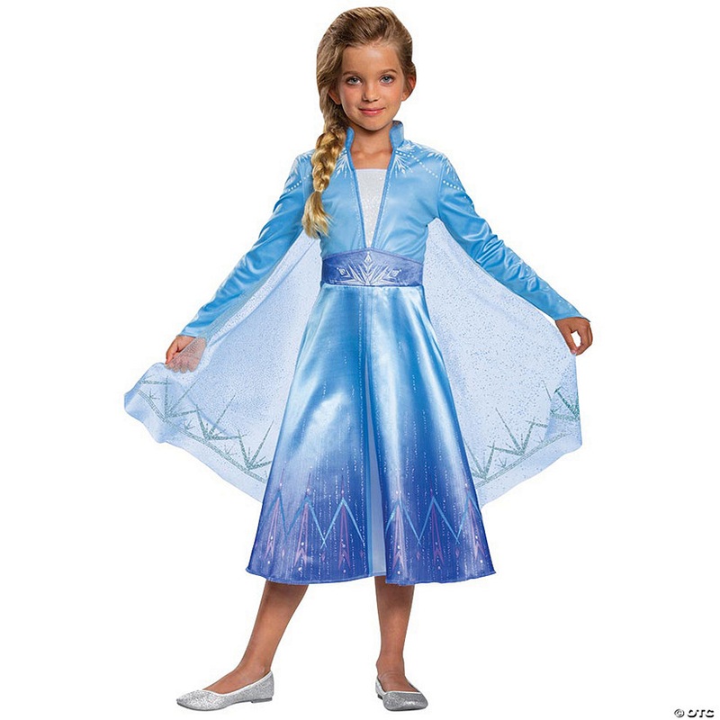 Girl’s Deluxe Disney’s Frozen II Elsa Costume