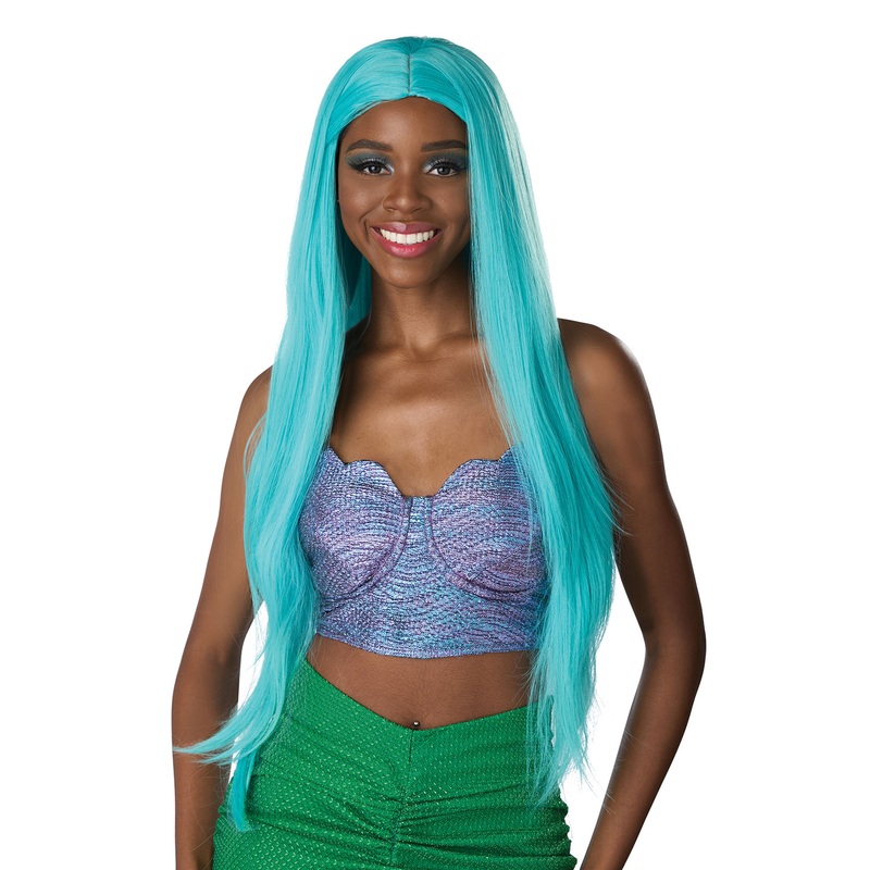 XL Cosplay Adult Wig (Teal) Standard