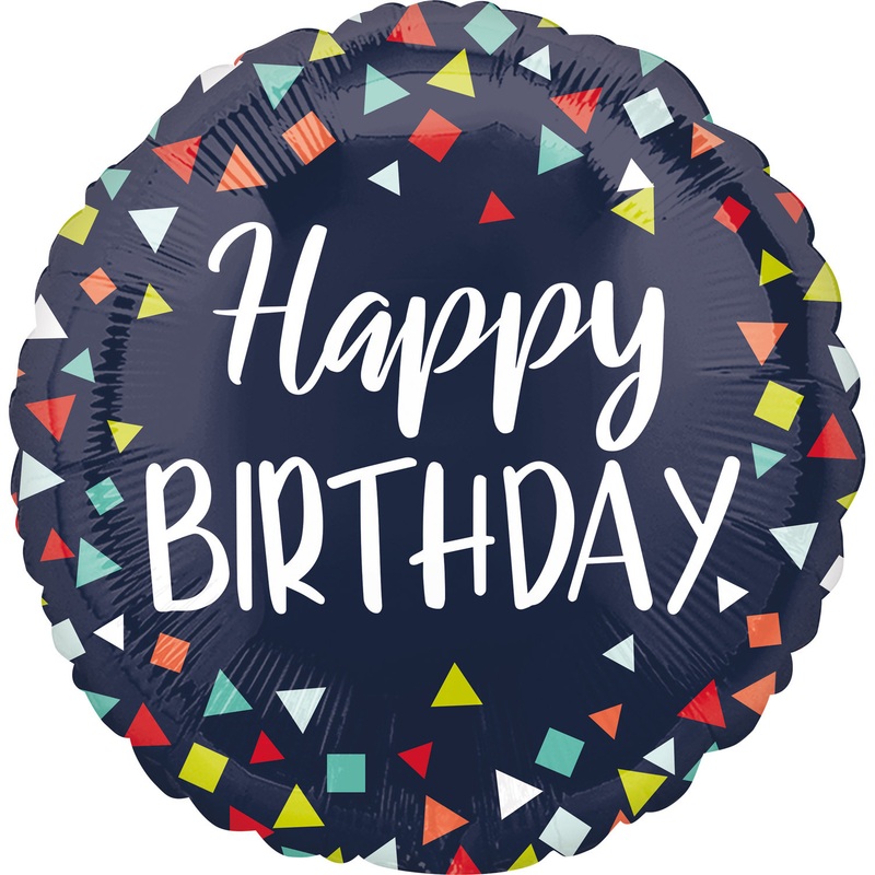 Birthday child foil balloon 45cm